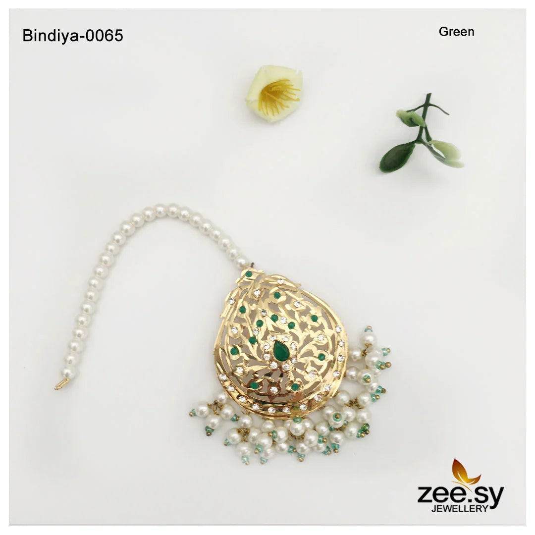 Bindiya-0065 Green - Zeesy Jewellery