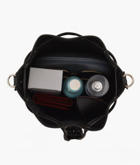 RTW Creation - Black bucket bag