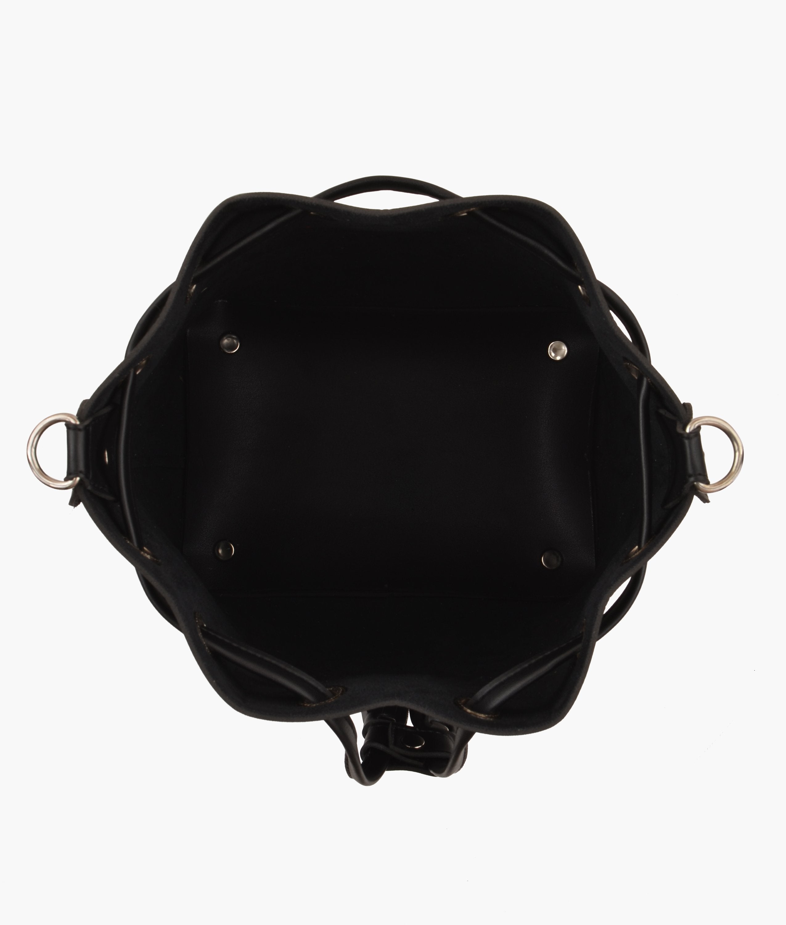 RTW Creation - Black bucket bag