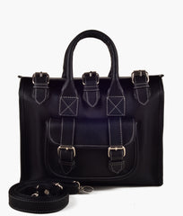 RTW Creation - Charcoal satchel bag