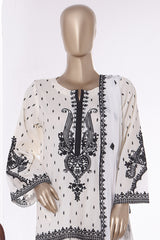 Khombi Stitched 3 Piece Summer Cotton Suit-Black Arrow