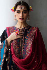 Hussain Rehar Unstitched 3 Piece Luxury Lawn Collection'2025-Bliz