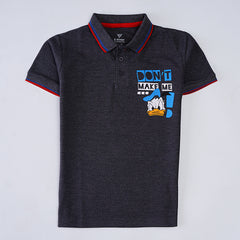 Kjunction Boys Half Sleeves Polo T-Shirt (Donald)