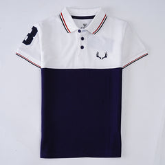 Kjunction Boys Half Sleeves Polo T-Shirt (Markhor)