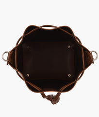 RTW Creation - Horse brown bucket bag