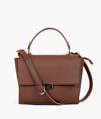 RTW Creation - Brown mini messenger bag
