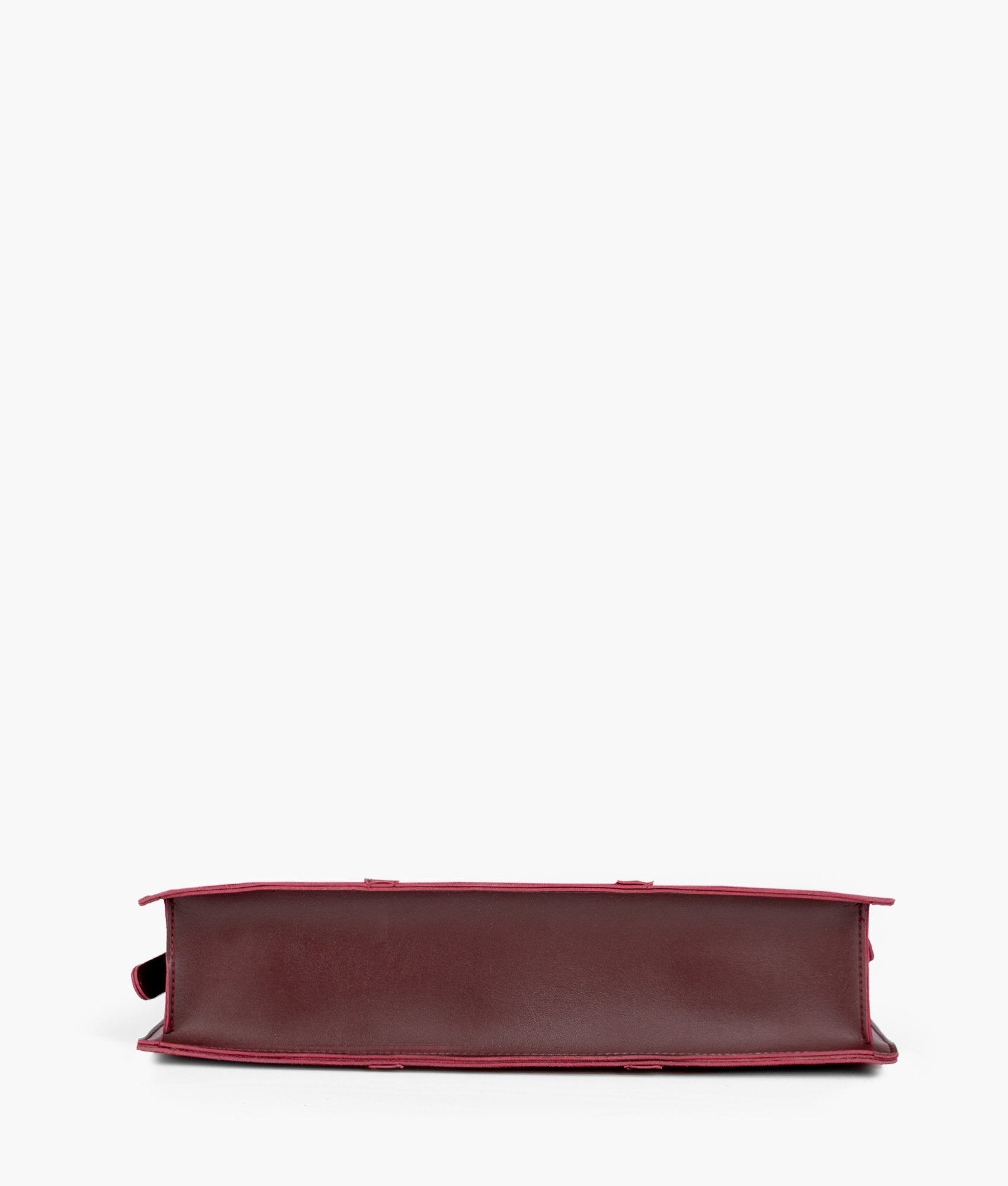 RTW Creation - Burgundy suede laptop bag