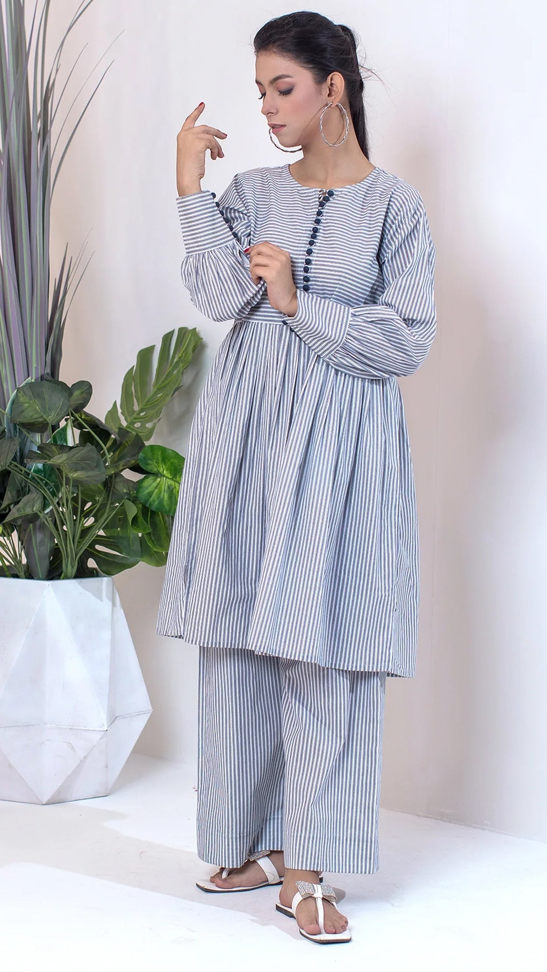 Urban Cut 2 Piece Cotton Printed  Co- Ord Set