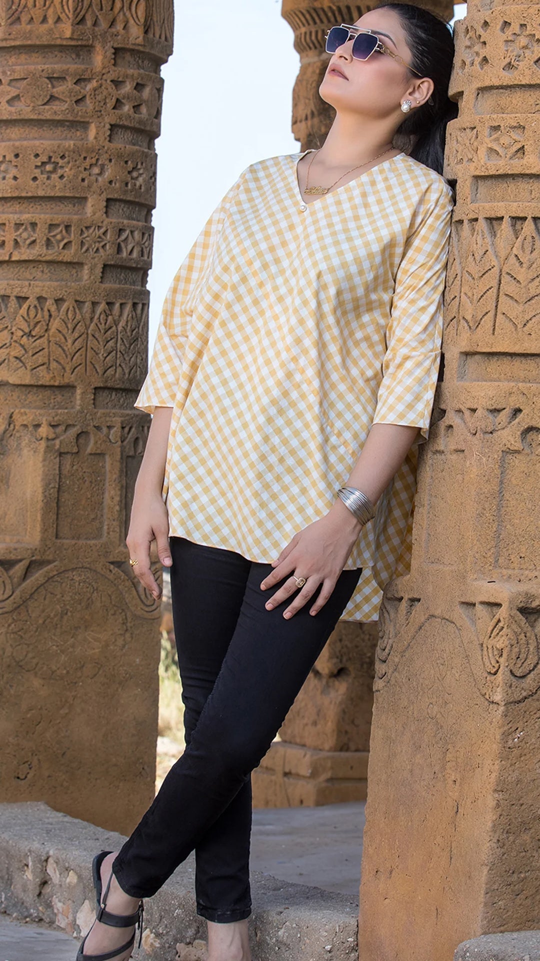 Urban Cut 1 Piece Yarn Dyed Cotton Stitched Shirt
