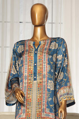 Sada Bahar Stitched 2 Piece Silk Printed Collection'2025-C1-19-Blue