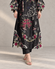 Dhaga Stitched 2 Piece Kaftan Suit-Sabine