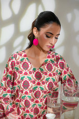 Dhaga Stitched 2 Piece Crepe Suit-Iznik
