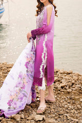 Meraki by Asifa N Nabeel Unstitched 3 Piece Lawn Collection'2024-Calla