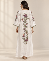 Dhaga Stitched 2 Piece Kaftan Suit-Margause