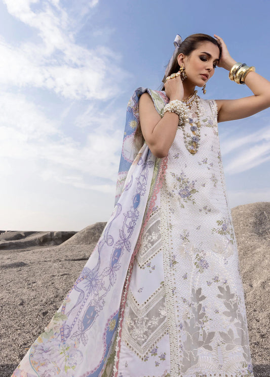 Saira Shakira Unstitched 3 Piece Luxury Lawn Collection'2025-CECIL-B