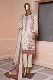 Affifa by Bin Saeed Stitched 3 Piece Embroidered Lawn Vol-01 Collection'2023-CF-0027-Pista