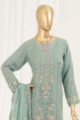 Afsany By Sada Bahar Stitched 3 Piece Luxury Chiffon Vol-03 Suit-CF-14-Azure