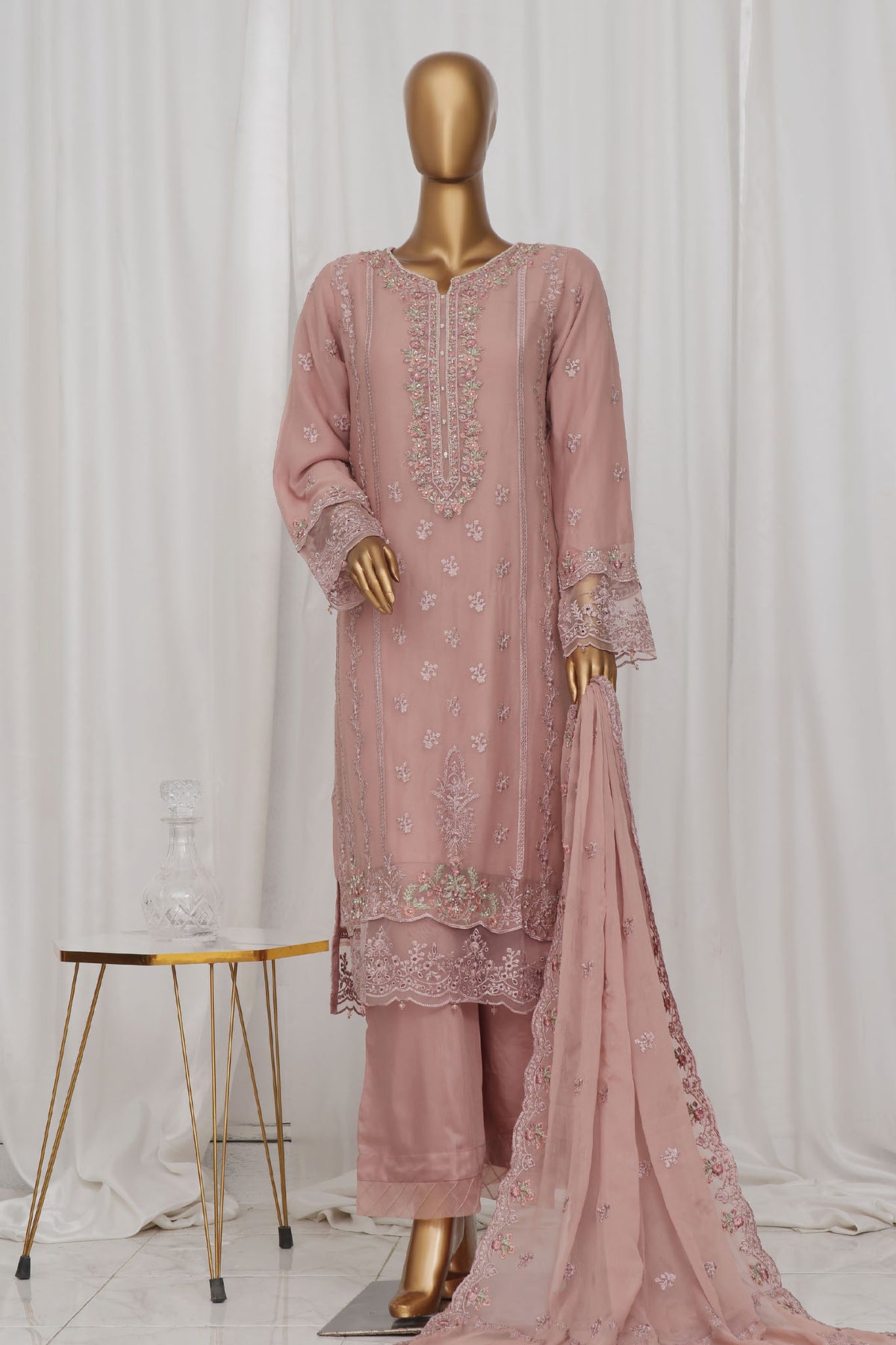 Afsany By Sada Bahar Stitched 3 Piece Luxury Formals Chiffon Vol-10 Collection'2024-CF-20-Plum