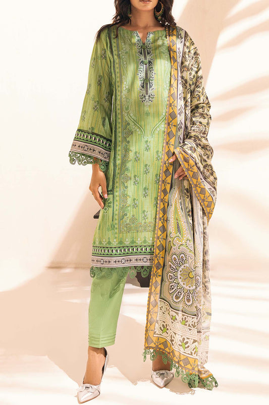 Colors by Al Zohaib Unstitched 3 Piece Digital Printed Lawn Vol-03 Collection'2024-CFD-04