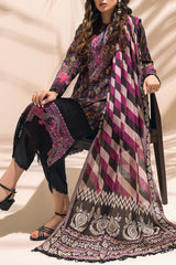 Colors by Al Zohaib Unstitched 3 Piece Digital Printed Lawn Vol-03 Collection'2024-CFD-08