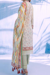 Colors by Al Zohaib Unstitched 3 Piece Digital Printed Lawn Vol-03 Collection'2024-CFD-09