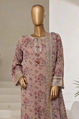 Cira Luxe By Sada Bahar Stitched 3 Piece Chiffon Formals Suit-CIRA-Skin