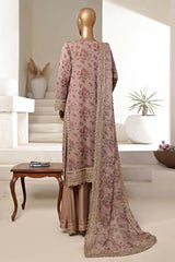 Cira Luxe By Sada Bahar Stitched 3 Piece Chiffon Formals Suit-CIRA-Skin
