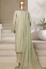 Sada Bahar Stitched 3 Piece Solid Luxury Emb Chikankari Collection'2025-CK2-PISTA