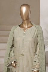 Sada Bahar Stitched 3 Piece Solid Luxury Emb Chikankari Collection'2025-CK2-PISTA