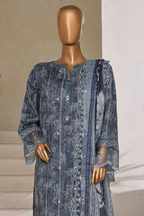 Amyrah By Sada Bahar Stitched 3 Piece Emb Festive Vol-03 Collection'2025-CKD-1045-Blue