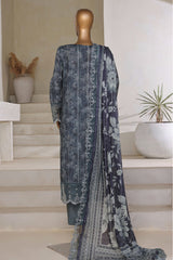 Amyrah By Sada Bahar Stitched 3 Piece Emb Festive Vol-03 Collection'2025-CKD-1045-Blue