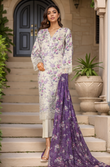 Amyrah By Sada Bahar Stitched 3 Piece Emb Festive Vol-02 Suit-CKD-1062-Skin