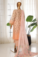 Sada Bahar Stitched 3 Piece Fusion Chikankari Collection'2025-CKP-Pink