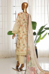 Sada Bahar Stitched 3 Piece Fusion Chikankari Collection'2025-CKP-Piyazi