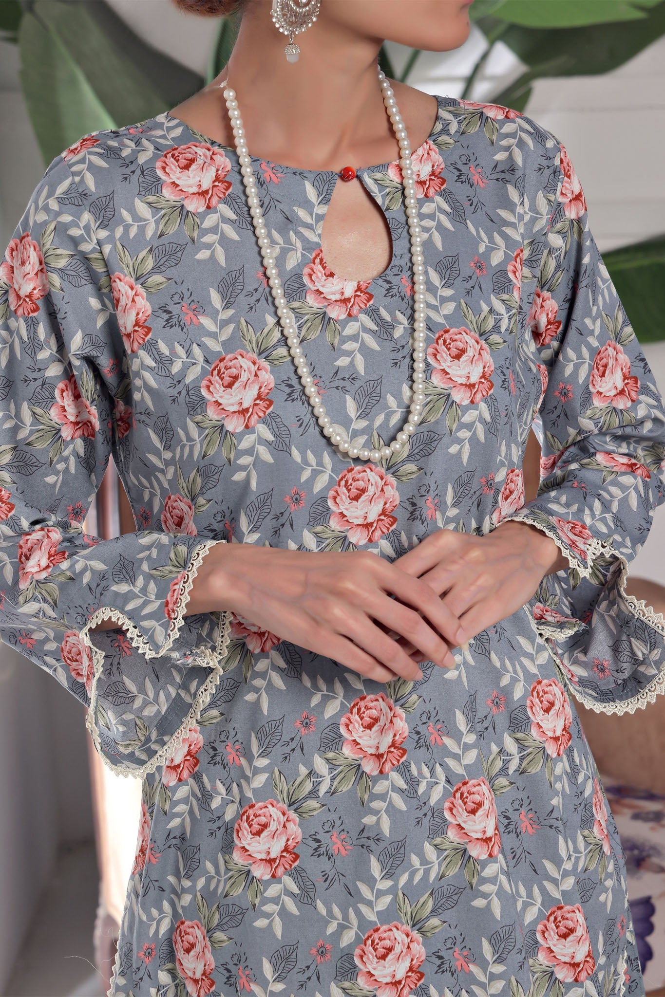 Florence By Pak Fabrics Stitched 2 Piece Digital Printed Lawn Collection'2025-CL-532