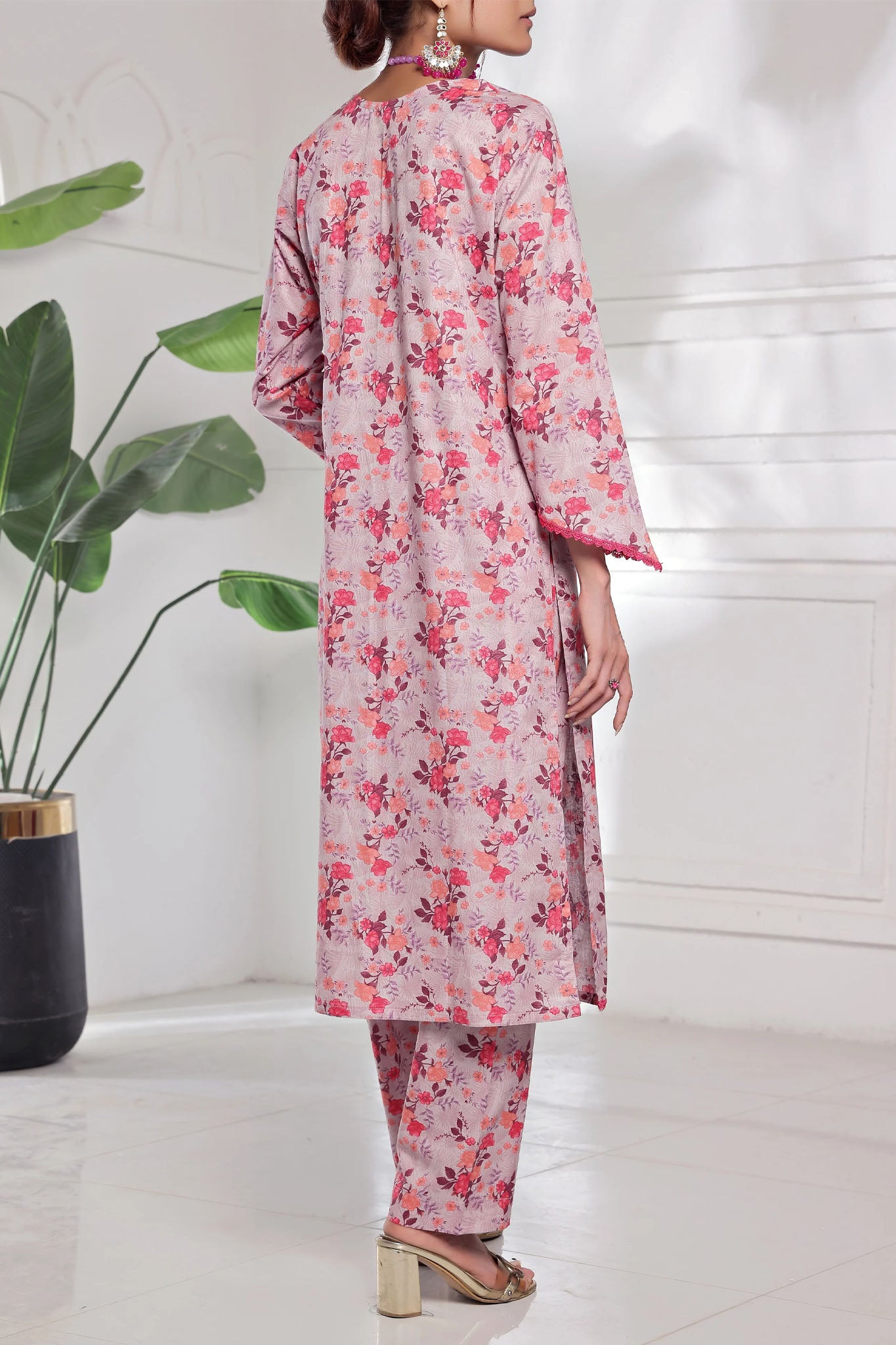Florence By Pak Fabrics Stitched 2 Piece Digital Printed Lawn Collection'2025-CL-536