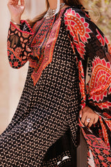 C Prints By Charizma Unstitched 3 Piece Printed Lawn Vol-07 Black Edition Collection'2024-CP4-58