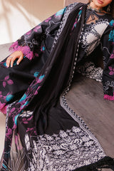 C Prints By Charizma Unstitched 3 Piece Printed Lawn Vol-07 Black Edition Collection'2024-CP4-63