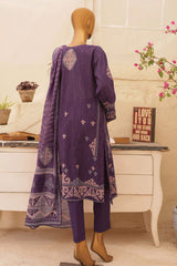 HZ Unstitched 3 Piece Chunri Printed Lawn Collection'2024-CPC-104-A