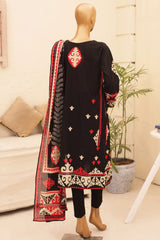 HZ Unstitched 3 Piece Chunri Printed Lawn Collection'2024-CPC-104-B