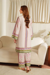 Midway Arts Stitched 2 Piece Lime Light Pink CQK0346