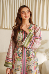 Midway Arts Stitched 2 Piece Lime Light Pink CQK0346
