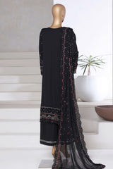 Afsany by Sada Bahar Stitched 3 Piece Luxury Chiffon Vol-14 Collection'2025-CR-31-Black