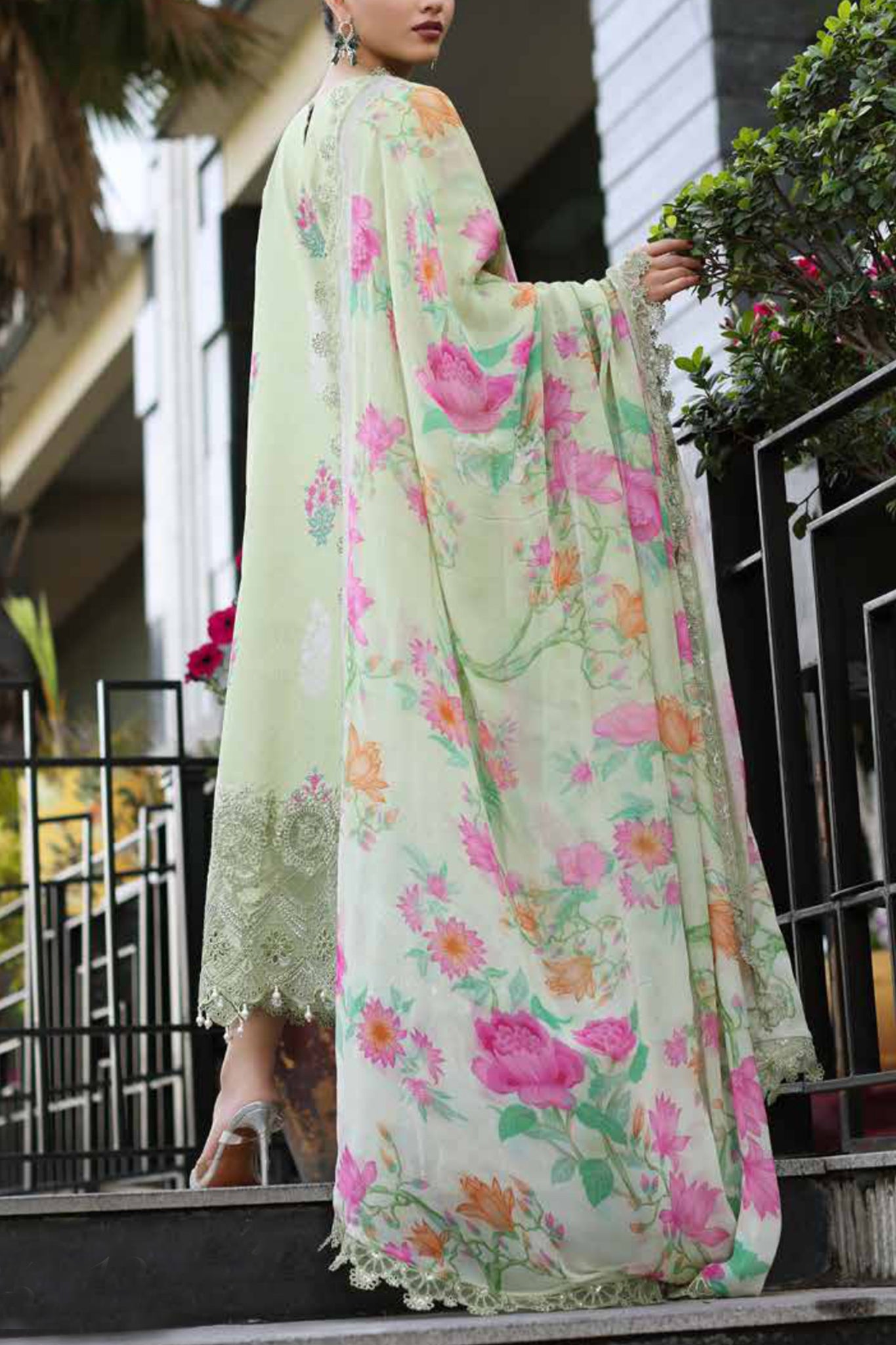 Rang-e-Bahar By Charizma Unstitched 3 Piece Spring Summer Emb Lawn Vol-02 Collection'2024-CRB4-12