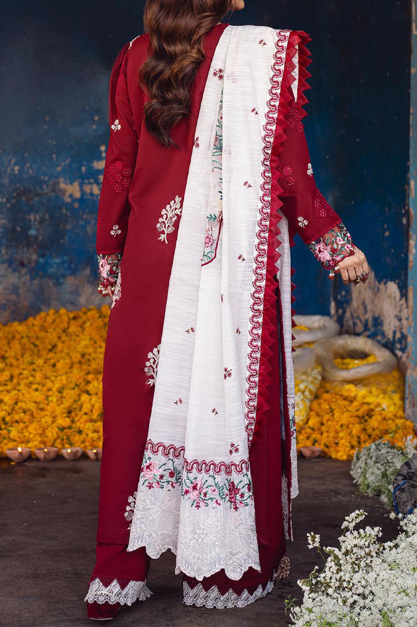 Sahakari By Sahane Unstitched 3 Piece Luxury Lawn Collection'2024-CT-10001-Gulaab