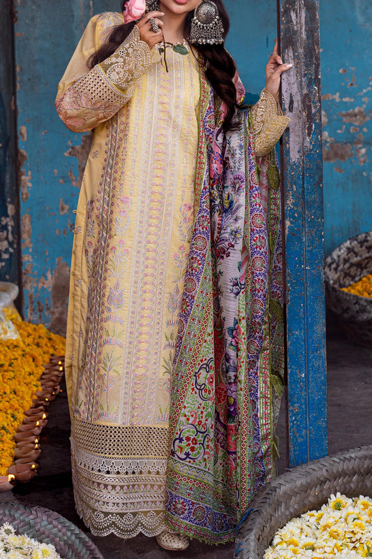 Sahakari By Sahane Unstitched 3 Piece Luxury Lawn Collection'2024-CT-10003-Zeenat