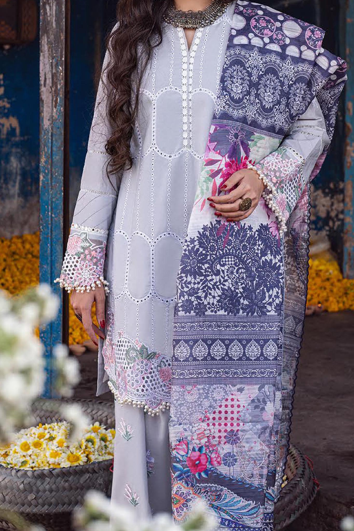 Sahakari By Sahane Unstitched 3 Piece Luxury Lawn Collection'2024-CT-10007-Dastaan