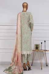 Raya By Sada Bahar Stitched 3 Piece Festive Emb Lawn Vol-02 Collection'2025-CW-86-Pista