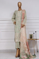 Raya By Sada Bahar Stitched 3 Piece Festive Emb Lawn Vol-02 Collection'2025-CW-86-Pista