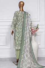 Raya By Sada Bahar Stitched 3 Piece Festive Emb Lawn Collection-CW-D-3999-Pista